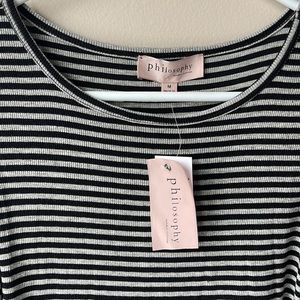 NWT Philosophy long sleeve shirt